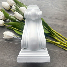 (Liangtuo No. 9) Elegant French-Style Polyurethane Archway Support - Decorative Wall-Mounted Roman Column for Arched Doorways, Durable