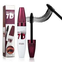 (1Pcs, -) 2026 7D Waterdichte Mascara - 2 Stuks, Zwart