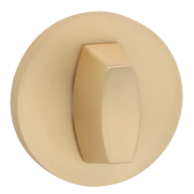 Rosette rotonde per WC per maniglie porte interne, oro, MALAGA