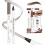 (Brown, -) Crayon sourcils, marron, 3D 1