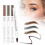 (All-3Pcs, -) Crayon sourcils, marron, 3D 1