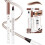 (Chestnut, -) Crayon sourcils, marron, 3D 1