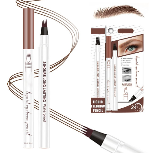 (Chestnut, -) Crayon sourcils, marron, 3D