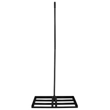 Manueller Nivellierer für Erde, Rasen, Garten, Stahl, 70 cm