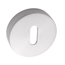 Rosette rotonde per maniglie interne, finitura satinata opaca