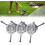 (3 Blade, -) 2 têtes coupe-herbe, 3 lames 1
