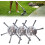 (6 Blade, -) 2 têtes coupe-herbe, 3 lames 1