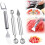 (size_name, A) 2025 2-in-1 Watermelon Fork Cutter, Portable Fruit Slicer A 1