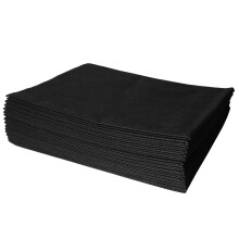 KOTARBAU Agrotextile anti-mauvaises herbes pour jardin, universel, noir, 70 g/m², 0,8 x 5 m