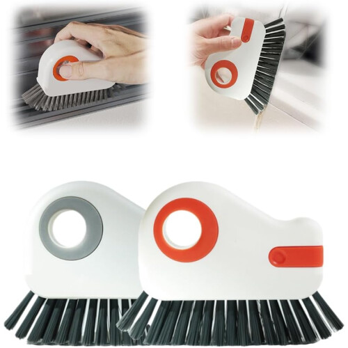 (Grey+orange, -) Brosse rails fenêtre, orange, 1 pièce