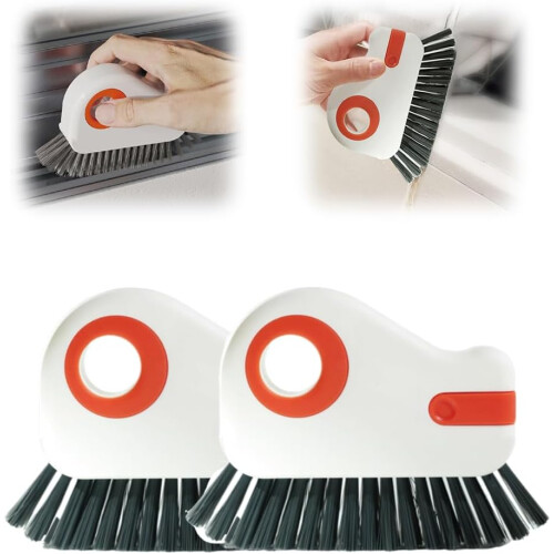 (Orange-2pcs, -) Brosse rails fenêtre, orange, 1 pièce