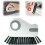 (Grey-1pcs, -) Brosse rails fenêtre, orange, 1 pièce 1