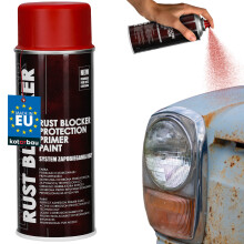 Piros RAL3000 korróziógátló spray fémre 400 ml