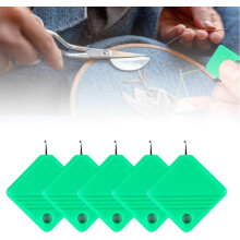 (5Pcs-Green, -) Automaattinen ompeluneulan langoittaja, pikalukkolaite, vaaleansininen