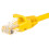 Patchkabel RJ45, Netrack støbt dæksel, kat. 5e UTP, 2m gul 1