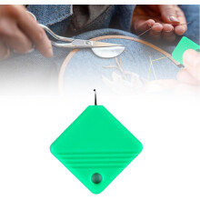 (1Pcs-Green, -) Suporte para fatiador de cebola em aço inoxidável, ferramenta auxiliar para picar cebolas
