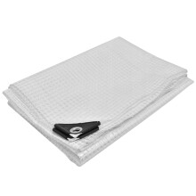 KOTARBAU Ponyva Védőtakaró Erős, Vastag, Univerzális, Megerősített, Vízálló, Átlátszó, Átlátszó Üvegház 120 G/M2 3X4 M