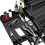 (Black, -) 2026 Silicone Griddle Tools Mat, Grease Drip Pad Grey 1