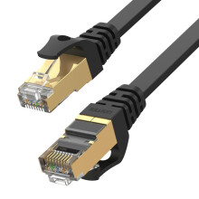 UNITEK C1897BK-5M lapos Ethernet Cat.7 patchkábel, 5m