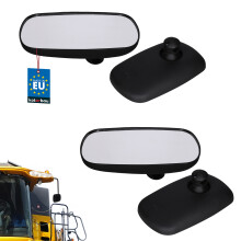 Rétroviseur panoramique universel KOTARBAU avec bouton pour tracteurs, engins de chantier, quads, tracteurs, lot de 2