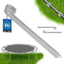 Anclaje para trampolín, galvanizado, 430 mm, juego de 2