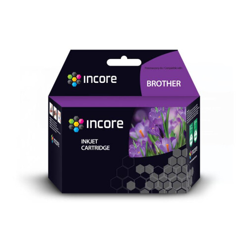 INCORE blæk til Brother LC 970 sort 30 ml med chip