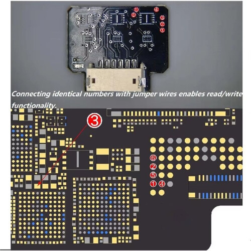 EEProm-Programmerare för  15 Pro-16 Pro MAX 16E Chip Läs/Skriv Ingen Demontering Krävs Programmeringsverktyg
