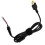 Akyga AK-SC-10 Slim Tip Notebook-Netzkabel 1,2 m 1