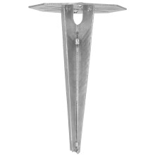 Kerti lámpákhoz való talp, beütőhorgony, 190 mm, nyolcszögletű