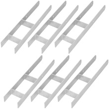 KOTARBAU H-oszlop alap falba szerelhető konzolhoz horganyzott acél dübel 120 mm 6 darabos készlet