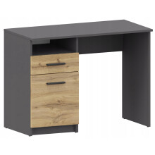 BODO DSP 100 cm ANTRACYT-WOTAN skrivebord, UFC kommode