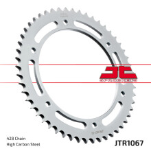 Couronne arrière en acier JT R1067-52, 428/52 dents pour Hyosung GT 125 Naked, GT 125 R Pro Comet, GT 125 R Supersport