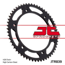Pignon arrière en acier JT R839-53, 53 dents, taille 428