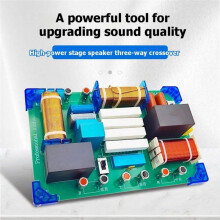 1000W 3 Way Speaker Crossover PA-3804A Audio Frequency Divider Board Adjustable Tweeter Mid Woofer Network