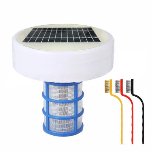 Solpooljonisator Koppar Pooljonisator Solenergi Drivna Flytande Poolvattenreningssystem över Mark Under Mark Pooler