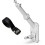 Camera Bracket Stand for Indoor Security Systems with Quick Installation Replace Practical Parts White 2