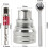 (Set B, -) Universele Socket Wrench - 10-19mm, Set A 7