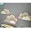 Ensemble de 3 étagères Cloud Moli-Galaxy - Cappuccino 1