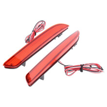 LED Tail Red Rear Bumper Reflector Light Lamp Stop Fog Brake Light for JAZZ Fit 2010-2013 CRZ CRV TSX
