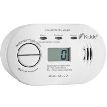 Kidde K5DCO DPM Kuliltesensor med LCD-skærm