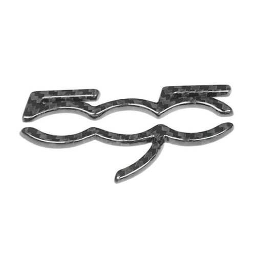 Carbon Fiber Car Dash Badge Conversion Dashboard Trim for Abarth 595  500 2007-2024