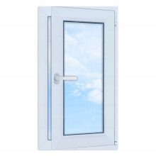 PVC-Fenster weiß 50x90 cm RECHTS neu 500x900 mm doppelt verglast Dreh-Kipp-Funktion