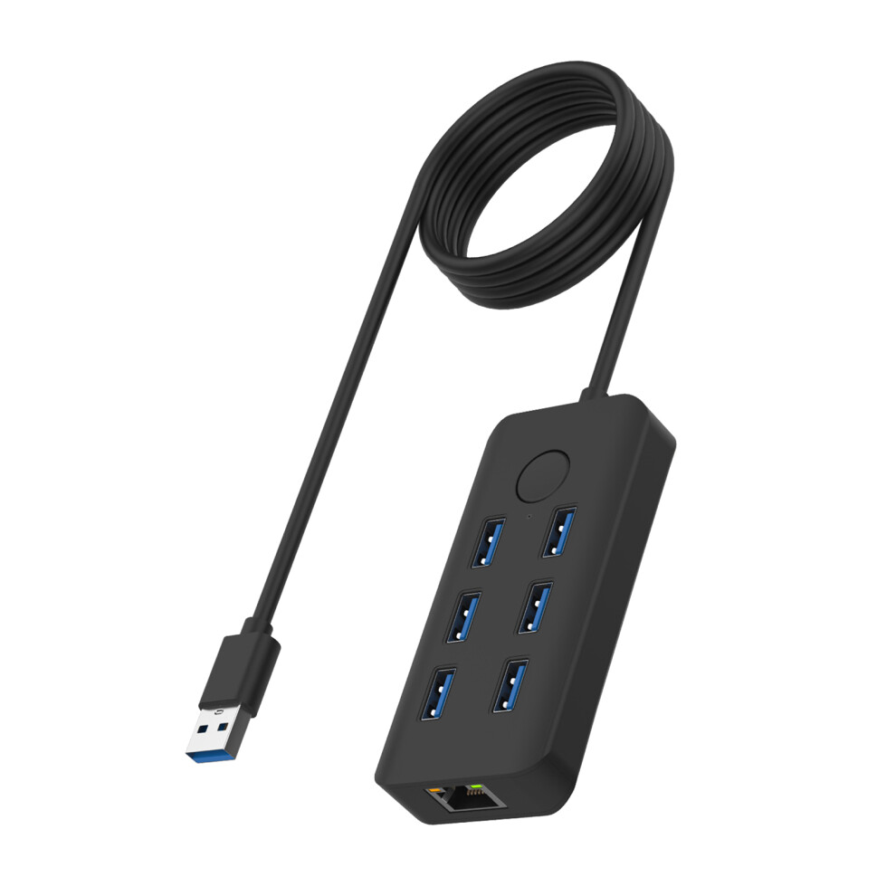 Usb3.0 Dock Usb Splitter With Touch Button Lock Screen-Rj45 7751001595882