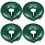 4pcs 10 Gallon Tree Watering Bag Automatic Drip Irrigation Watering System Adjustable Water-Flow for Trees and Shrubs 1
