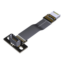 Internal USB 3.2 20Pin Gen 2 Type E Male To Female Adapter-25cm