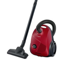 BOSCH BGLS2RD1 600 W-os porzsákos porszívó, antiallergén szűrő, piros