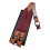 Stylish Suspenders Strap 6 Color Available-Wine red white spots 1