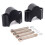 Motorcycle Handlebar Riser Bar Mount Handle Clamp Universal 28mm 1 1/8inch for   BAG101 1