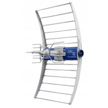 Antenna TV DVB-T/T2 ASR IQ 5G 700 PROTETTA 2023 ECO Telkom Telmor (senza alimentatore)