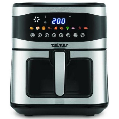 Airfryer Zelmer ZAF1500 Sølv-Sort